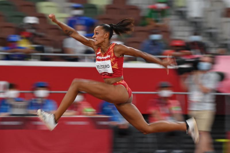 Fotos: Ana Peleteiro, bronce en triple salto