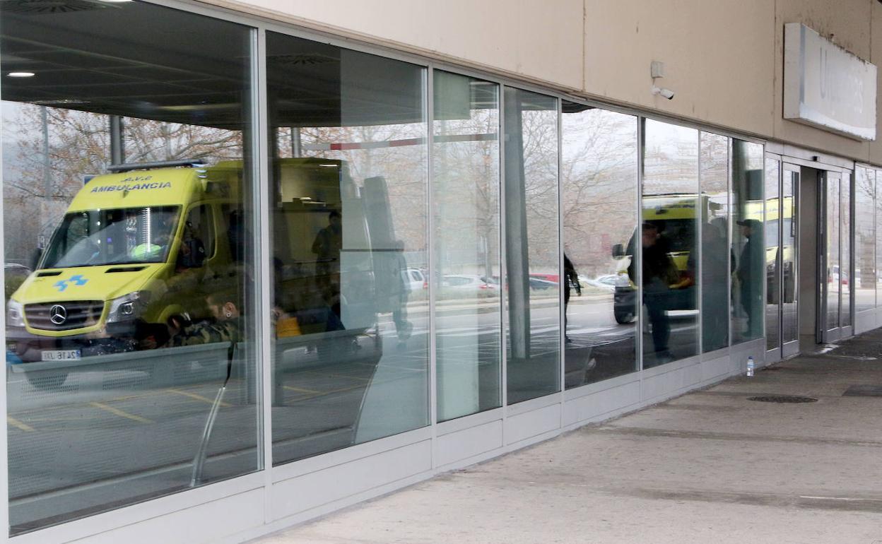 Herido un hombre tras sufrir un accidente de tráfico en la N-232, en Foncea