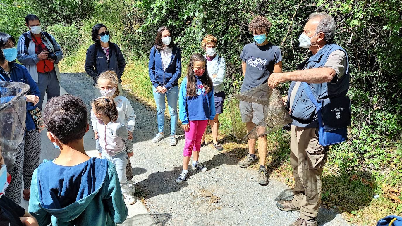 La Asociación Benéfico Cultural de Nieva de Cameros y la Asociación por el Medio Ambiente Rural en La Rioja han celebrado dos jornadas con el título 'Conociendo las mariposas'. Primero se celebró una en la aldea Montemediano, donde se lograron identificar fácilmente diecinueve especies el pasado 18 de julio, y después, el domingo 1 de agosto, se catalogaron una veintena de mariposas en Nieva, algunas tan singulares como la tigre.