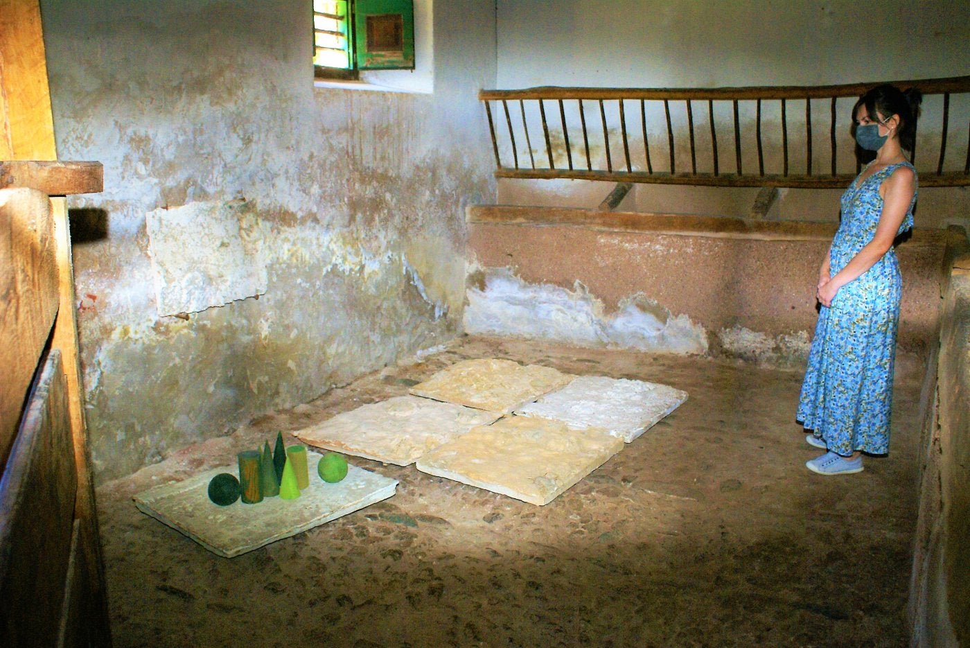 Una de las piezas de la exposición de Marion Thieme. 