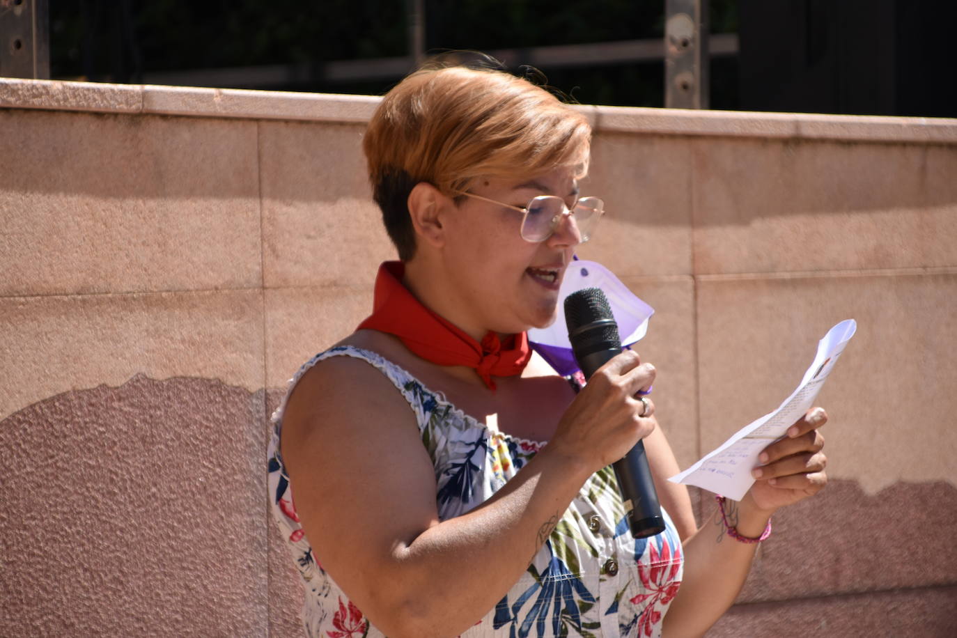 Imposición de pañuelos a los queleños nacidos en el último año.