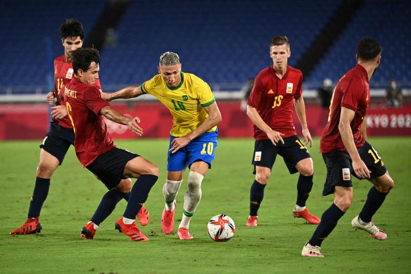 Fotos: La final olímpica entre Brasil y España, en imágenes