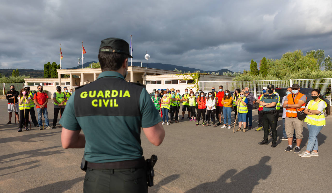 Fotos: La batida en Entrena para buscar a Javier Ovejas