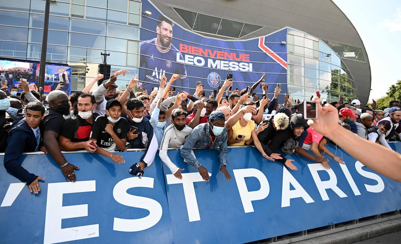 Fotos: Las mejores imágenes de la presentación de Messi por el PSG