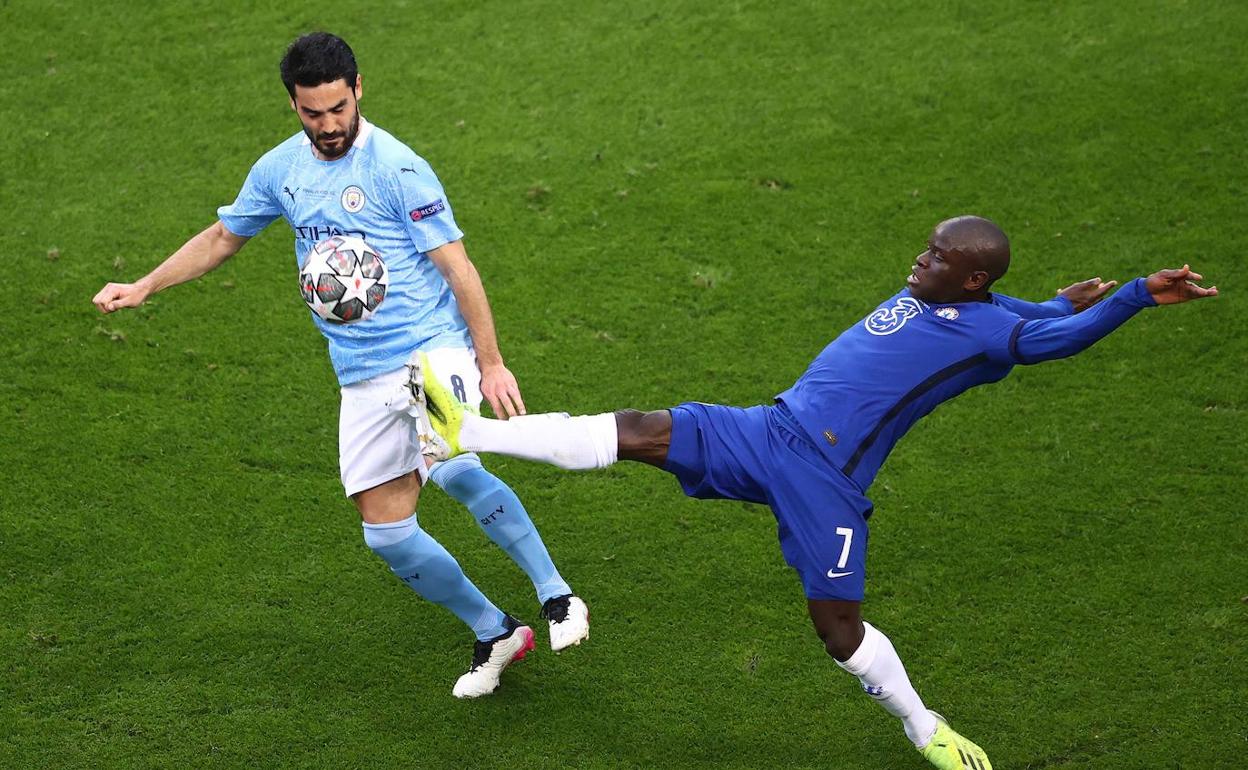 N'Golo Kanté, durante la final de la última edición de la Liga de Campeones. 