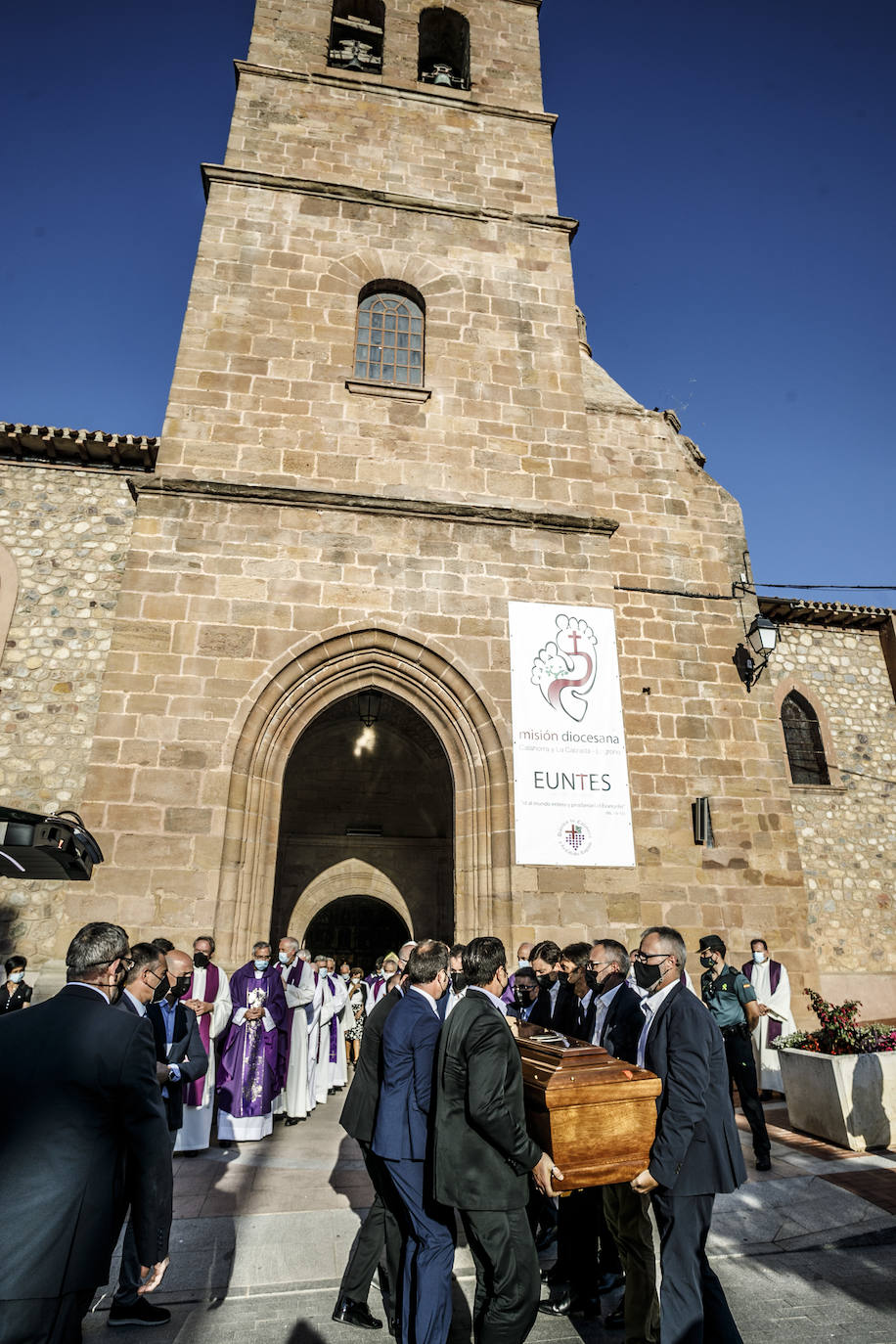 Fotos: Las imágenes del funeral de Martínez Somalo