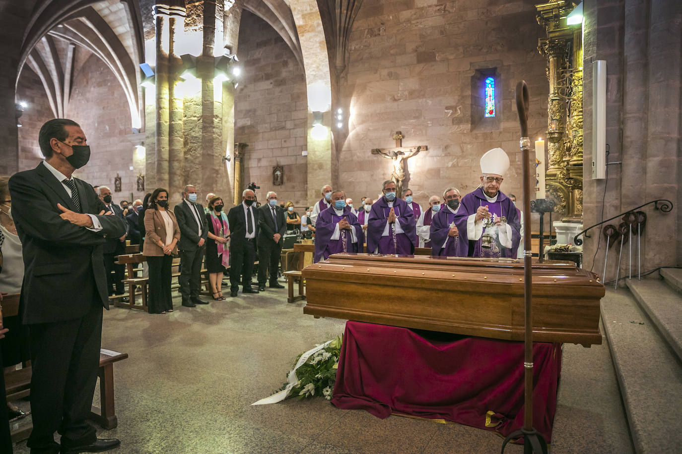 Fotos: Las imágenes del funeral de Martínez Somalo