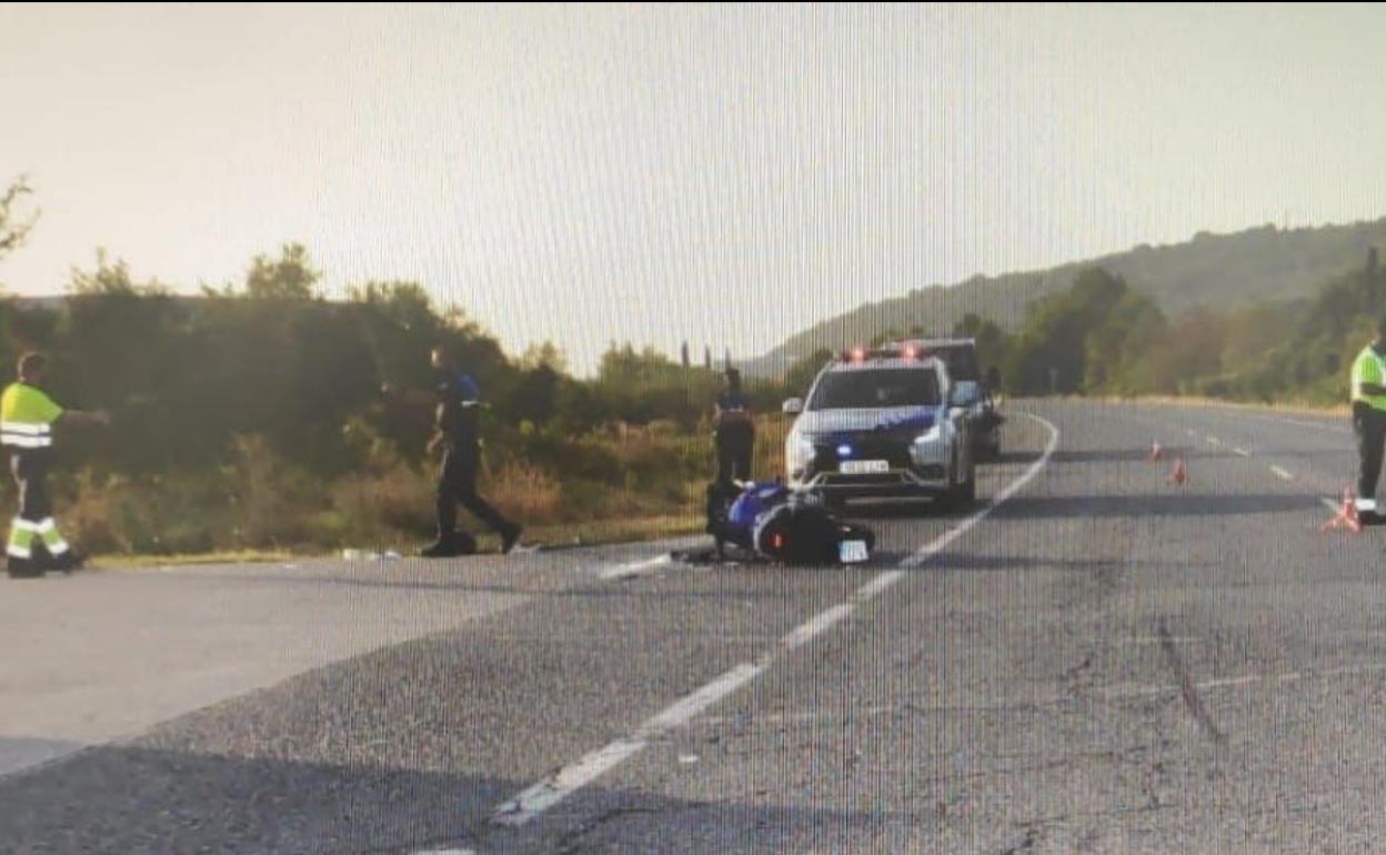 Fallece un calagurritano de 37 años en un accidente en Peralta