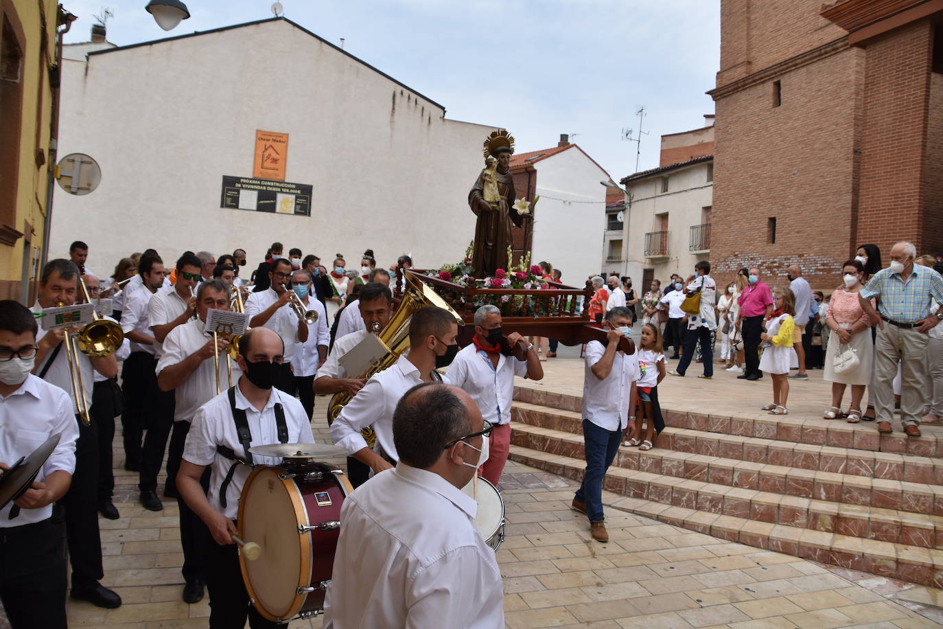 Fotos: Procesión de San Antonio de Padua en Pradejón