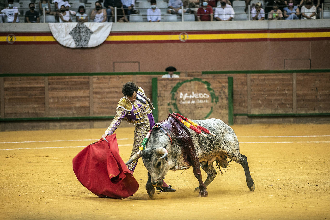 La localidad riojabajeña ha acogido una cita del Circuito Norte de novilladas