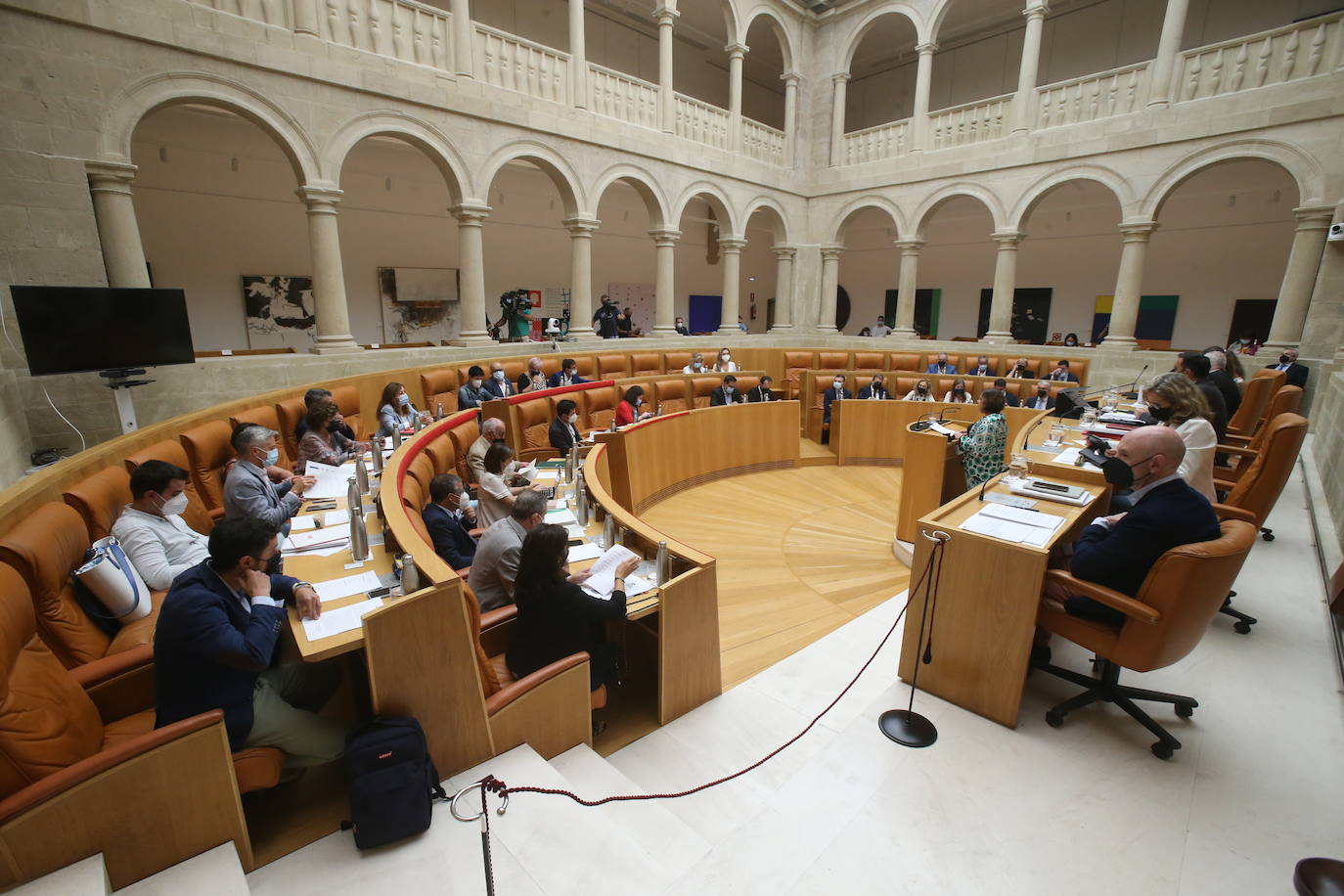 Fotos: El pleno del Parlamento, en imágenes