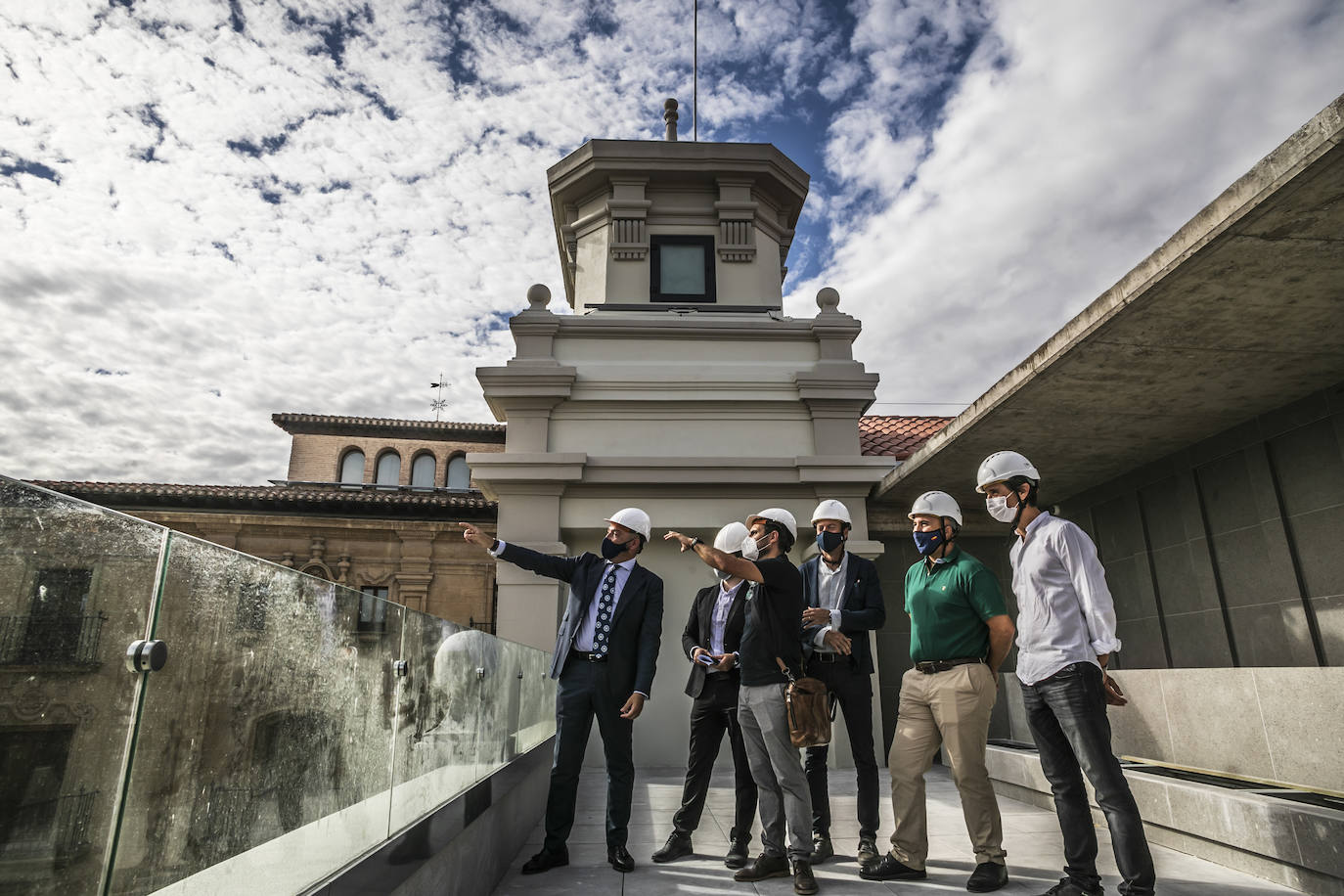 Fotos: Visita a las obras del hotel Aurea Palacio de Correos que abrirá en otoño