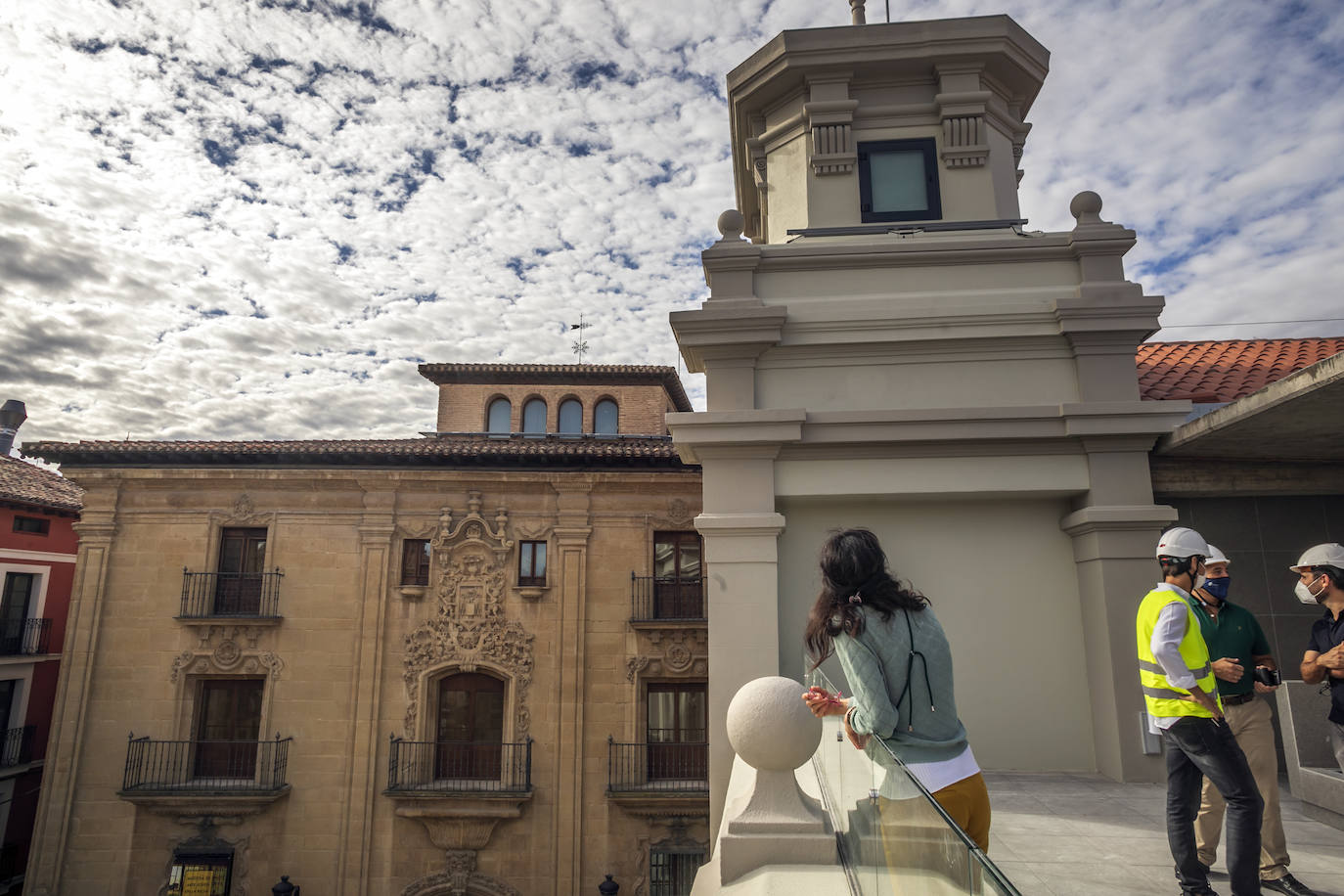 Fotos: Visita a las obras del hotel Aurea Palacio de Correos que abrirá en otoño