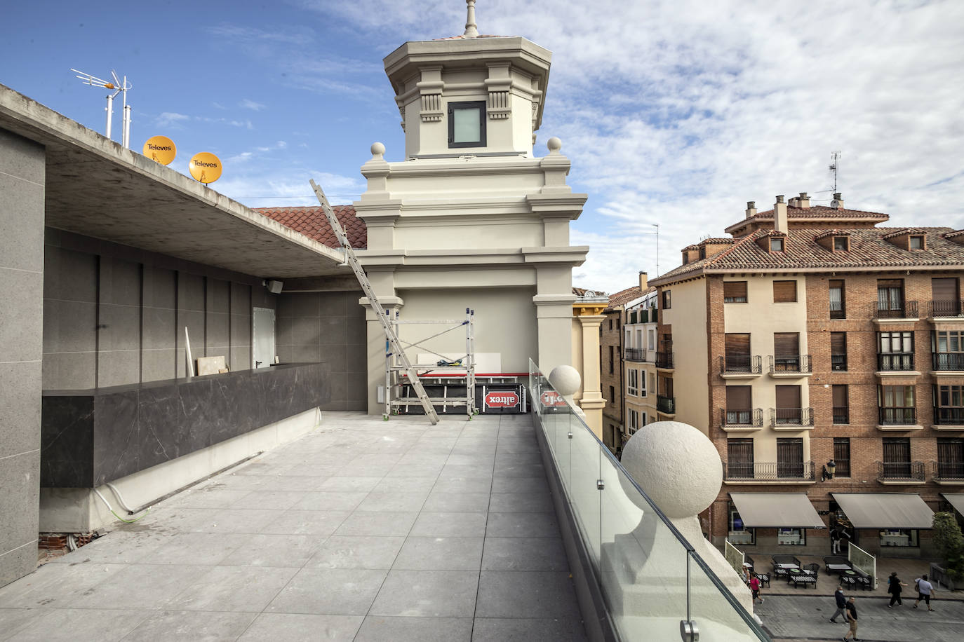 Fotos: Visita a las obras del hotel Aurea Palacio de Correos que abrirá en otoño