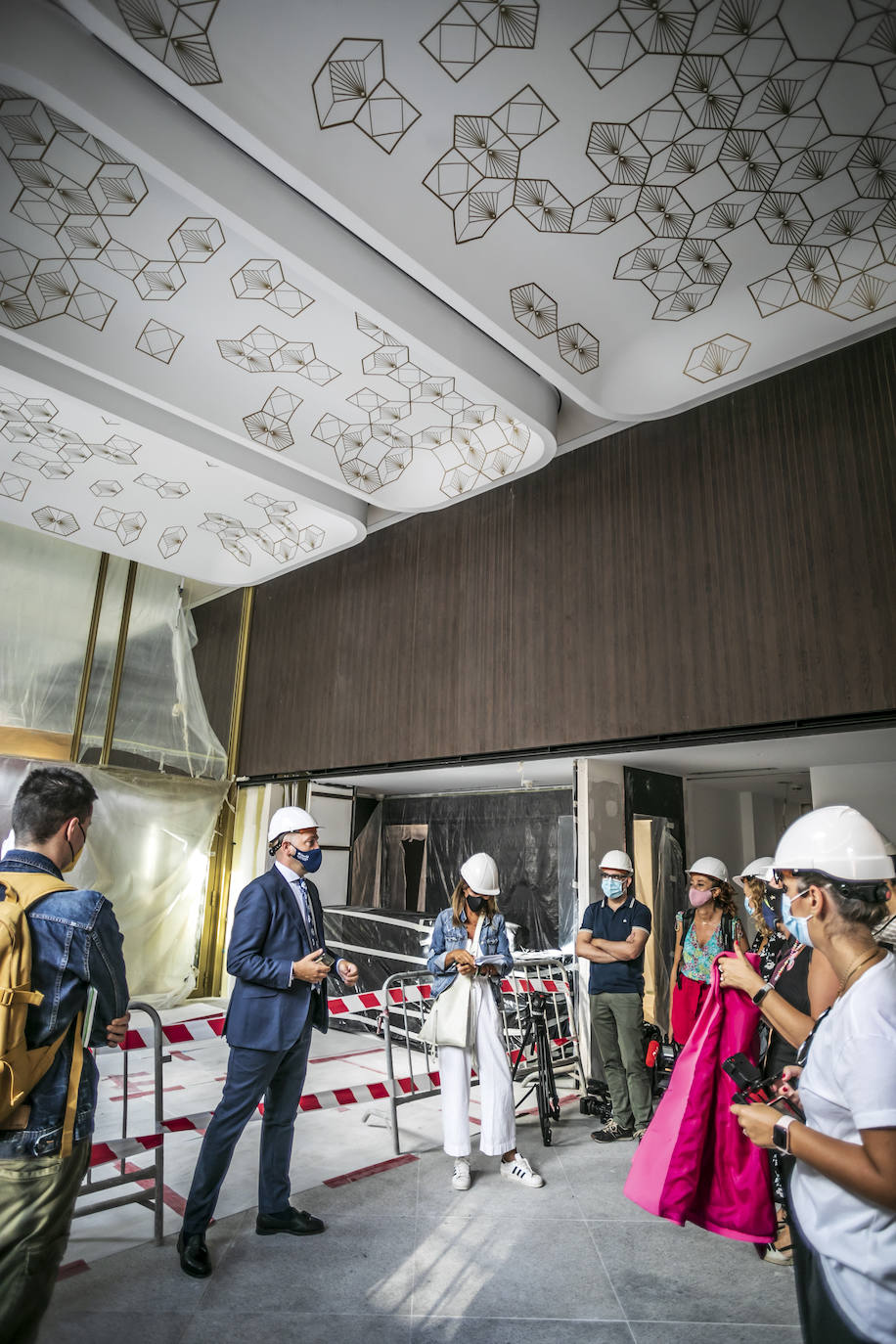 Fotos: Visita a las obras del hotel Aurea Palacio de Correos que abrirá en otoño