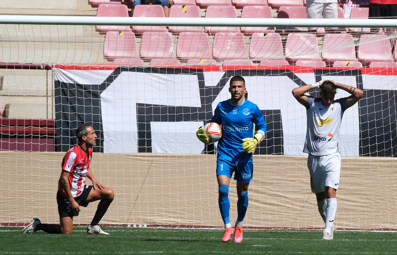 Fotos: El partido SD Logroñés-Tudelano, en imágenes