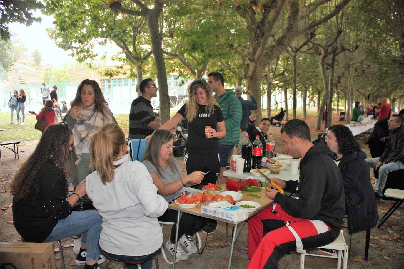 Un total de 52 cuadrillas han participado en la actividad, encuadrada en el último día de fiestas en Nájera