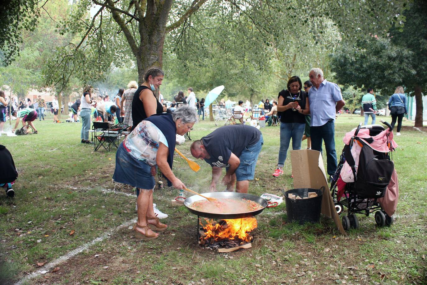 Un total de 52 cuadrillas han participado en la actividad, encuadrada en el último día de fiestas en Nájera