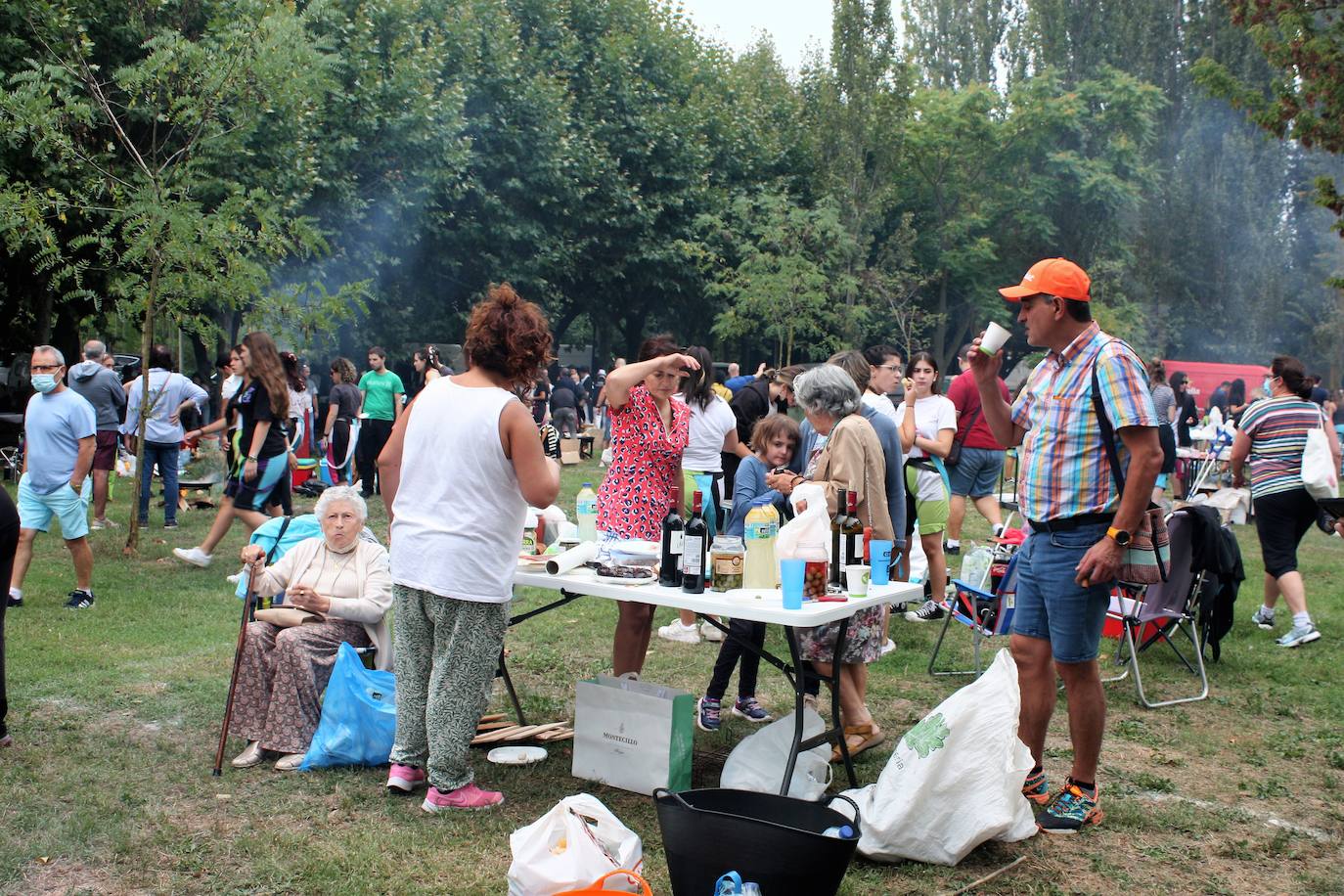 Un total de 52 cuadrillas han participado en la actividad, encuadrada en el último día de fiestas en Nájera