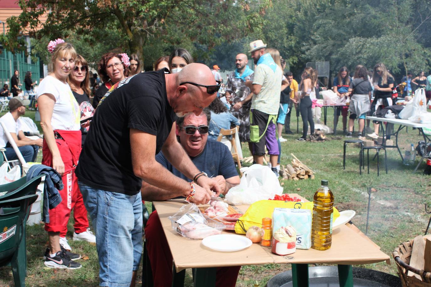 Un total de 52 cuadrillas han participado en la actividad, encuadrada en el último día de fiestas en Nájera