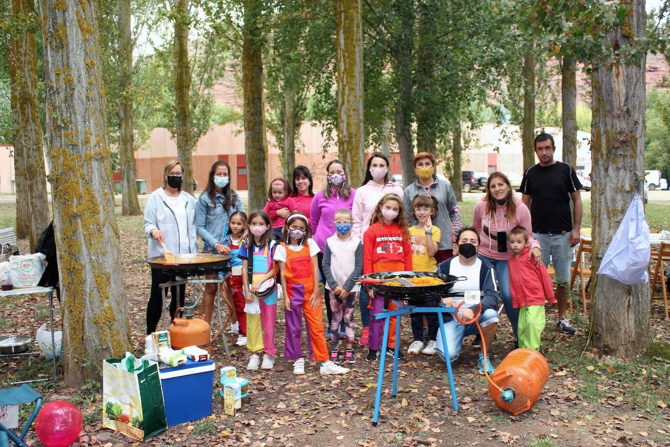 Un total de 52 cuadrillas han participado en la actividad, encuadrada en el último día de fiestas en Nájera