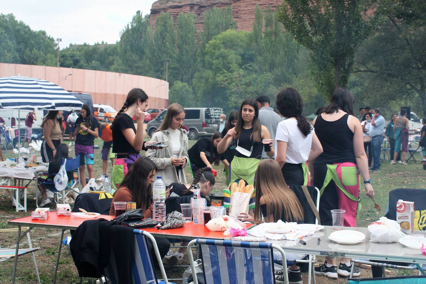 Un total de 52 cuadrillas han participado en la actividad, encuadrada en el último día de fiestas en Nájera