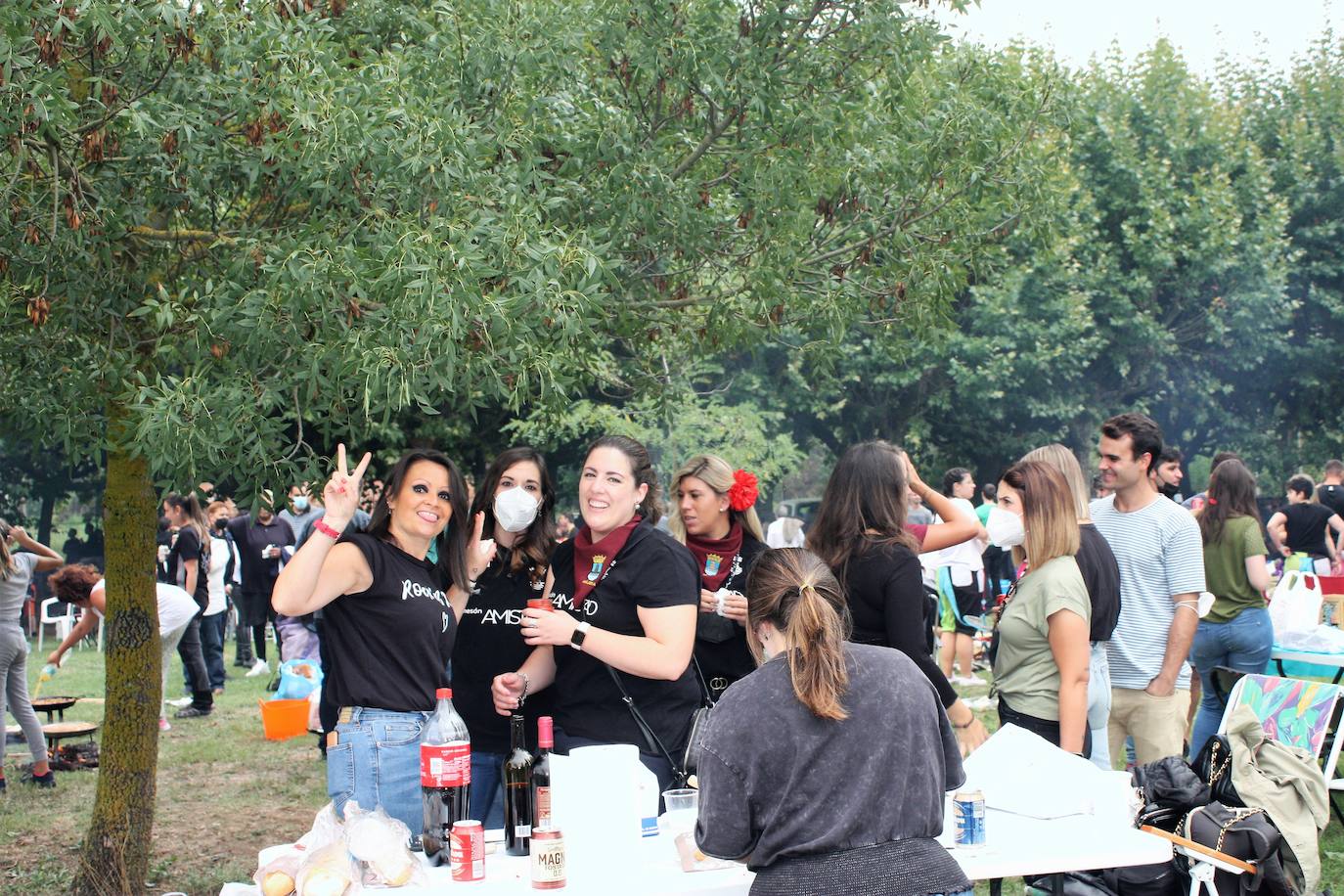 Un total de 52 cuadrillas han participado en la actividad, encuadrada en el último día de fiestas en Nájera