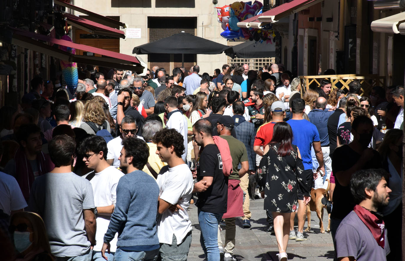 Segundo día de fiestas en la capital riojana