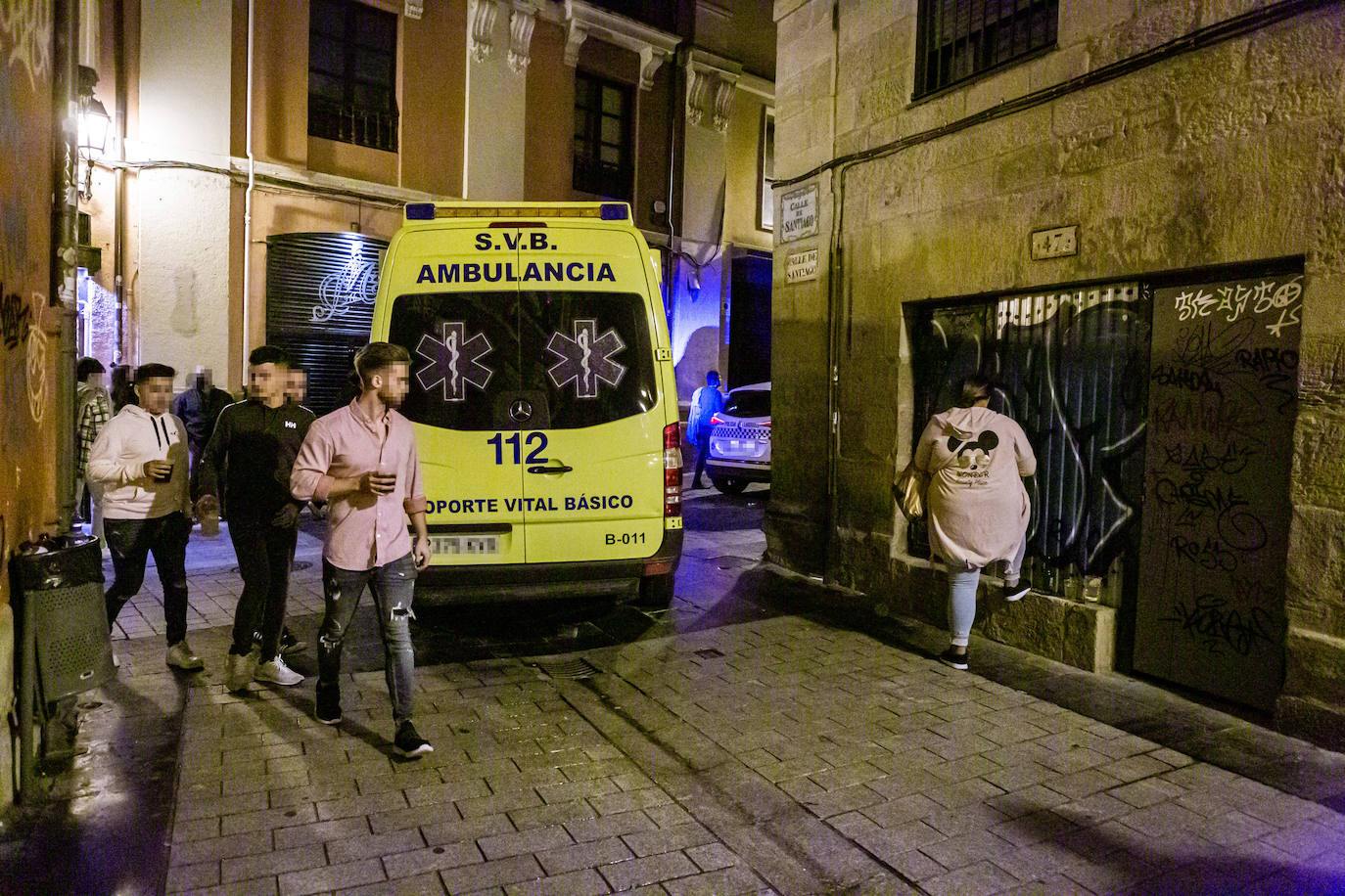 Los jóvenes se trasladaron desde el Casco Antiguo de la ciudad hasta el parque de la capital riojana