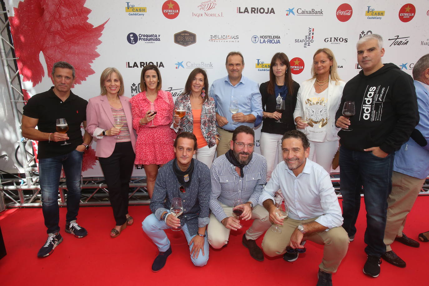 La gastronomía de Croqueta y Presumida y los vinos de Marqués de Cáceres se dan la mano en una primera jornada marcada por el excelente ambiente. 