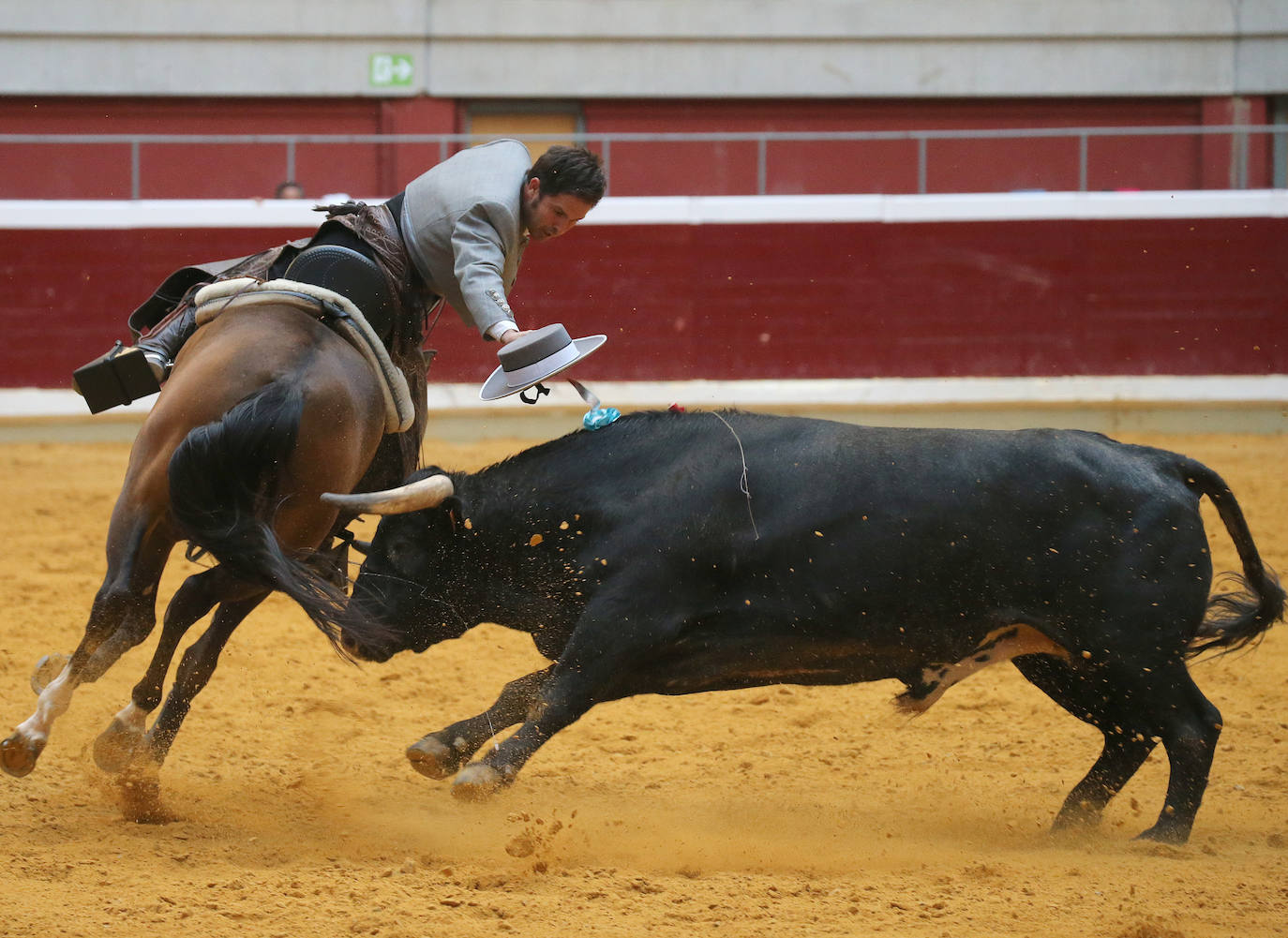 Guillermo Hermoso de Mendoza ha sido el gran triunfador de la tarde al cortar tres orejas