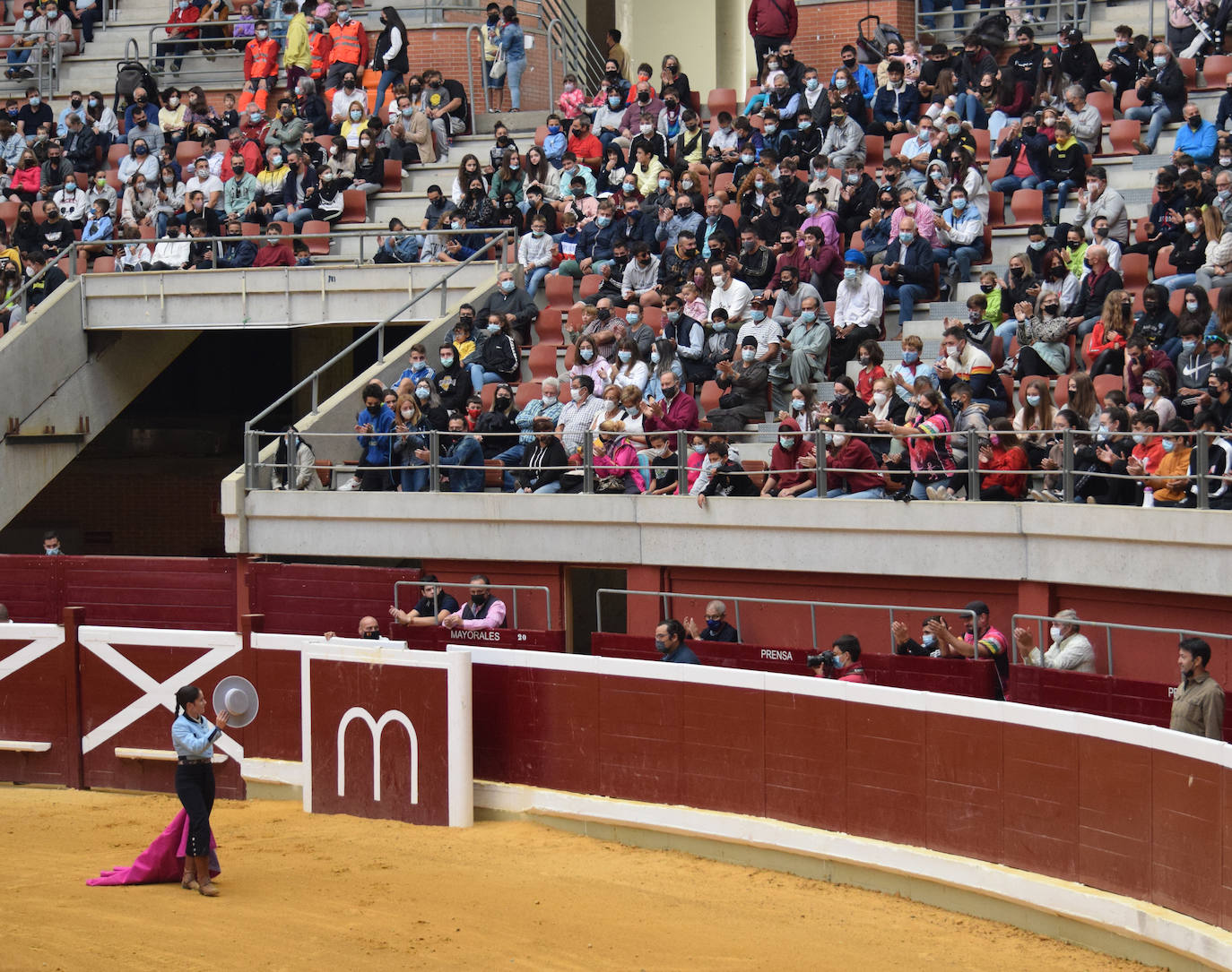 Las vaquillas regresan a Logroño en una suelta limpia y sin heridos