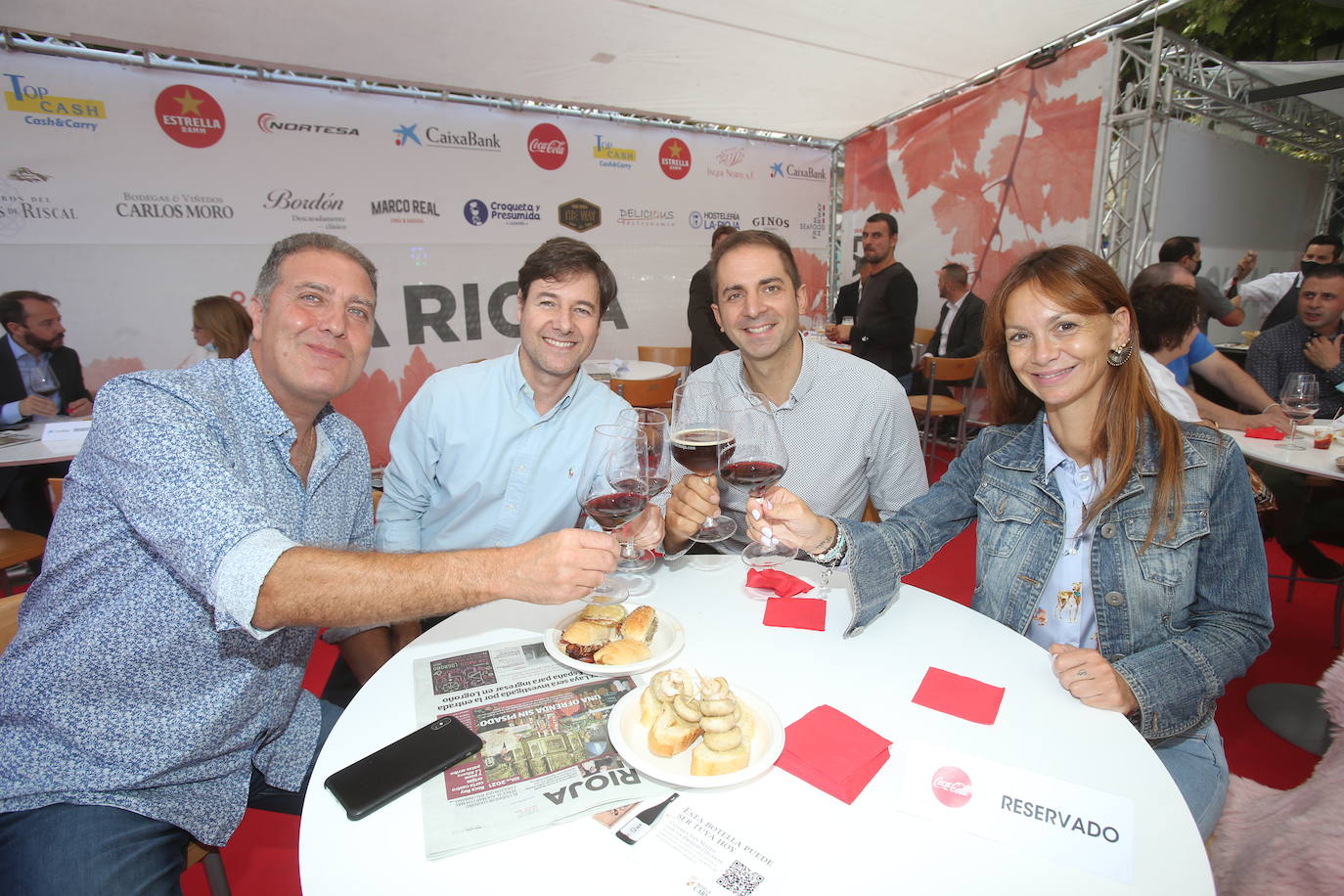 Fotos: El sabor de Laurel, en la terraza de Diario LA RIOJA