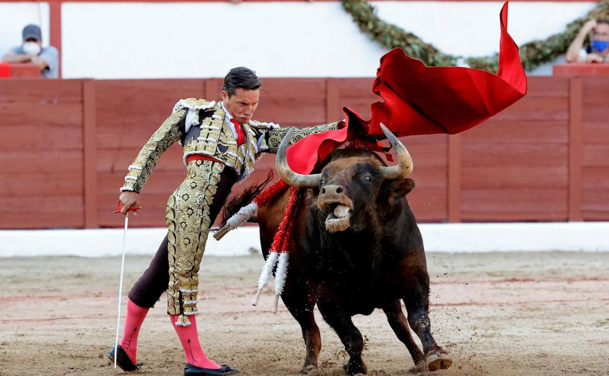 Diego Urdiales, en una corrida anterior. 