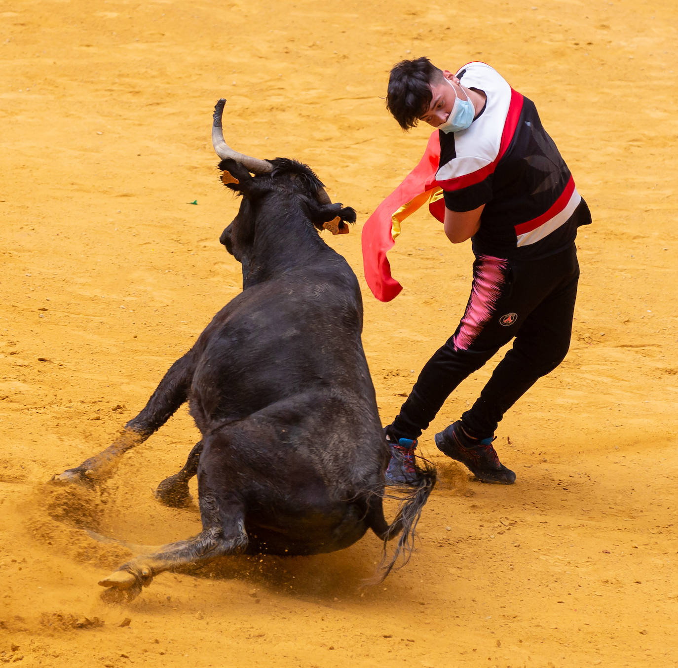 Fotos: Promesas de las acrobacias en La Ribera