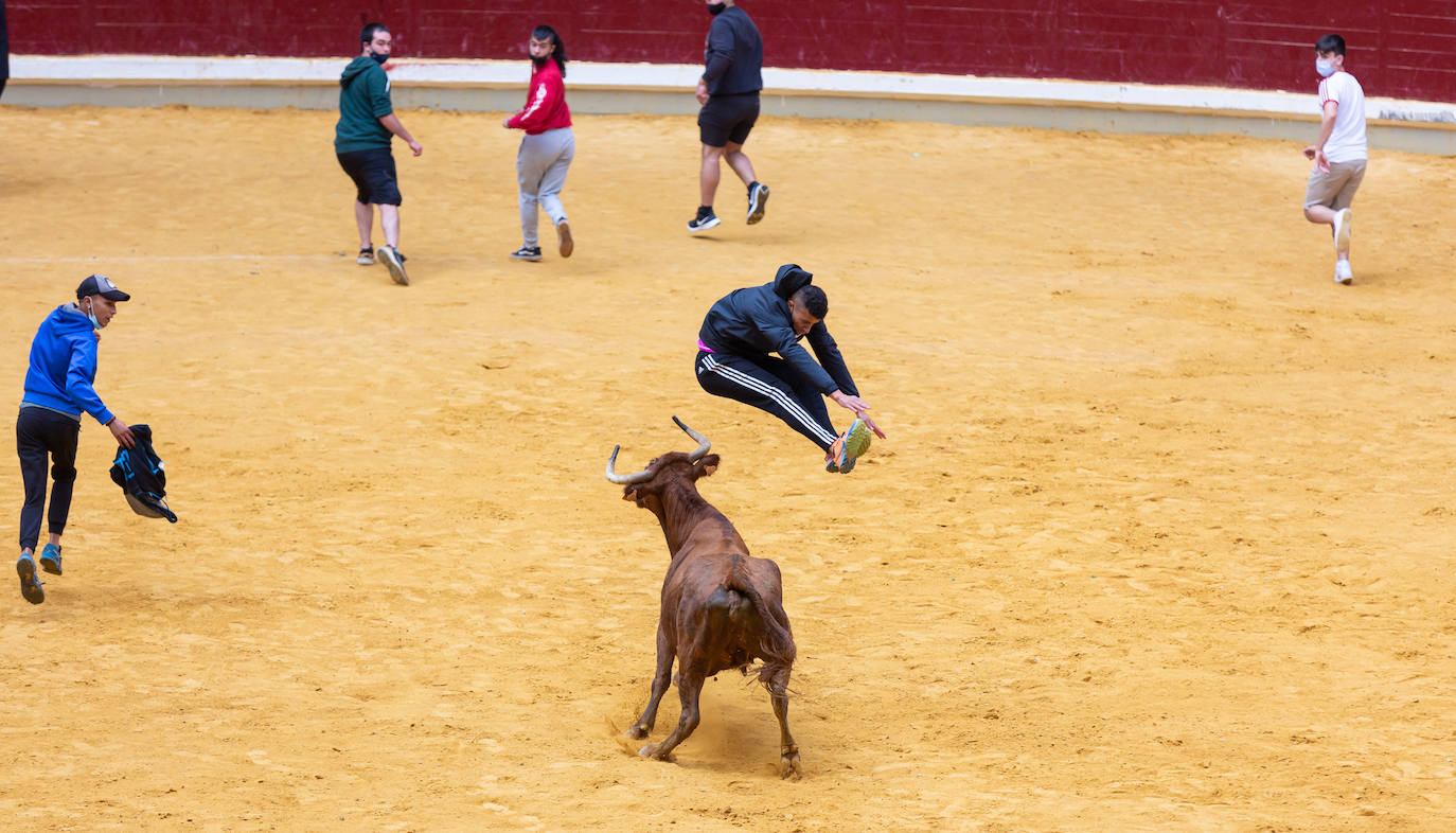 Fotos: Promesas de las acrobacias en La Ribera