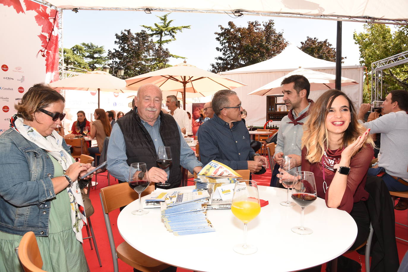 Fotos: La terraza de Diario LA RIOJA se despide de San Mateo