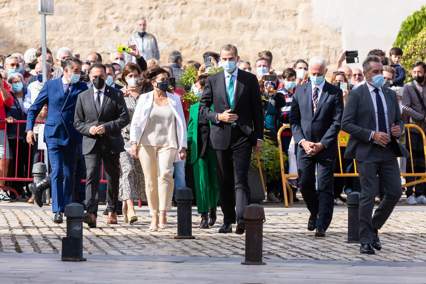 Fotos: El rey Felipe VI visita Logroño