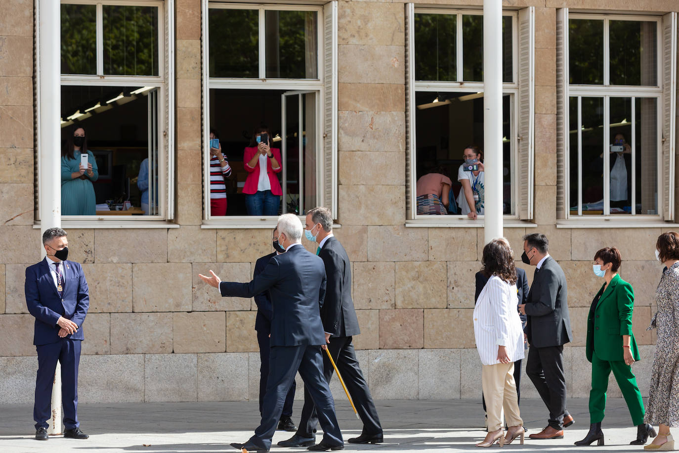 Fotos: El rey Felipe VI visita Logroño