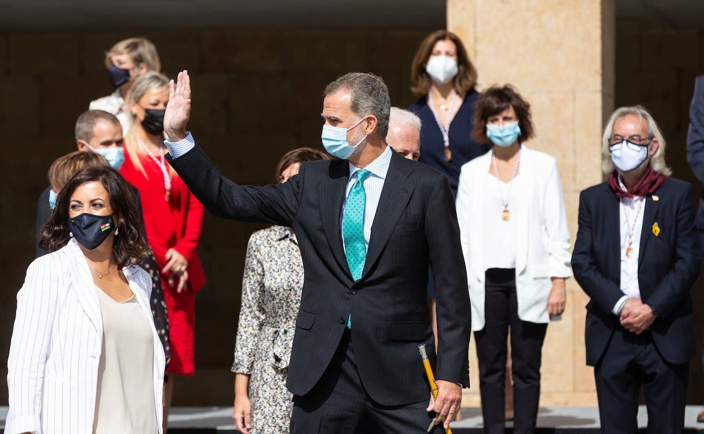 Fotos: El rey Felipe VI visita Logroño