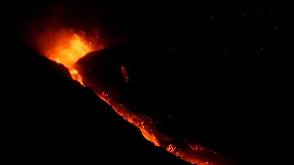 La erupción del volcán Cumbre Vieja, en imágenes