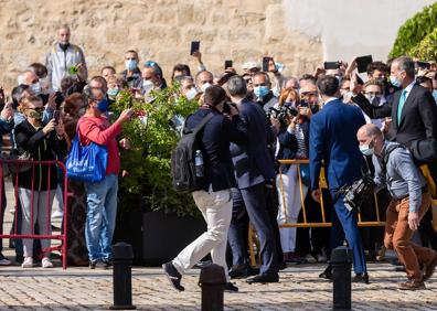 Imagen secundaria 1 - El rey de España tiene su sitio en Logroño