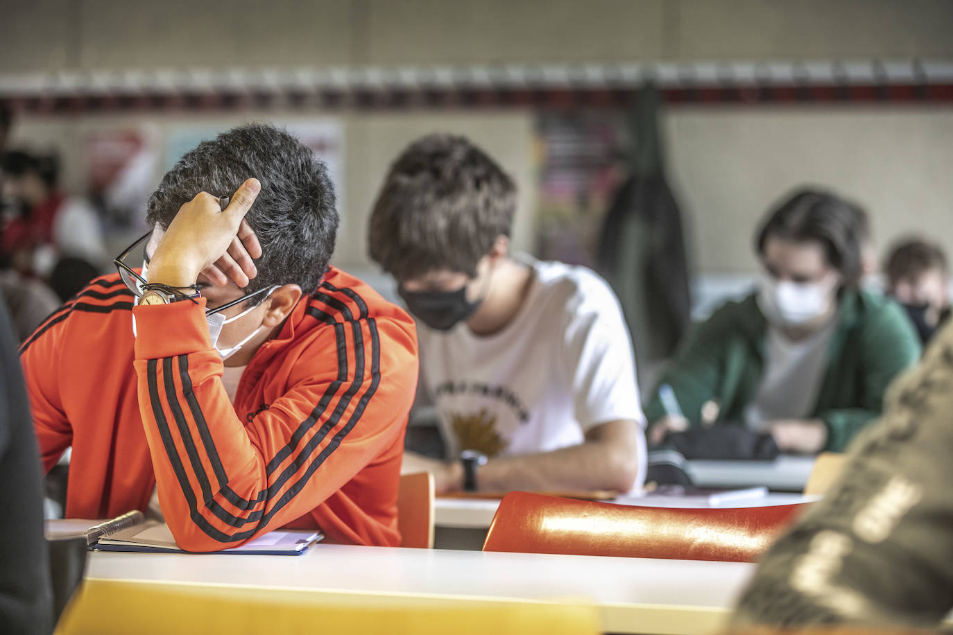 Fotos: Los universitarios regresan al campus de la UR en el primer día de un curso