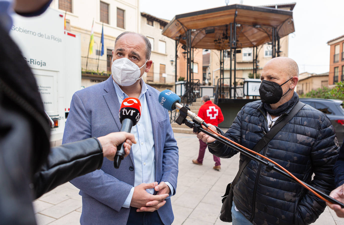 Fotos: La Rioja busca la vacunación de 8.000 riojanos en 20 municipios en el punto itinerante