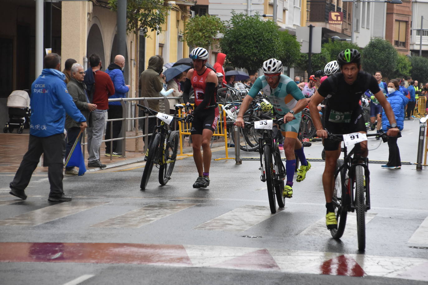 El séptimo duatlón cross de Rincón de Soto contó este domingo con 152 participantes, 92 en individual y 60 en pareja.