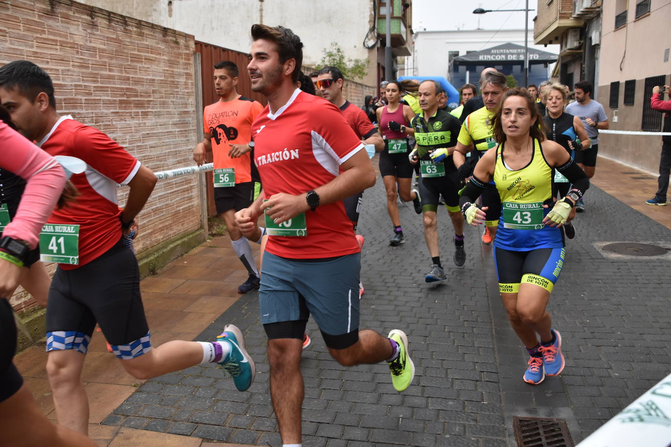 El séptimo duatlón cross de Rincón de Soto contó este domingo con 152 participantes, 92 en individual y 60 en pareja.