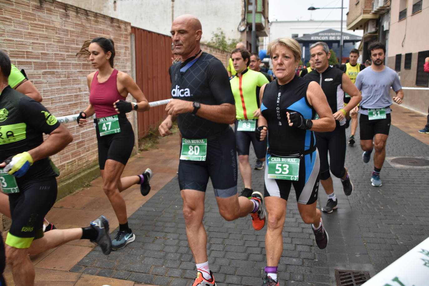 El séptimo duatlón cross de Rincón de Soto contó este domingo con 152 participantes, 92 en individual y 60 en pareja.