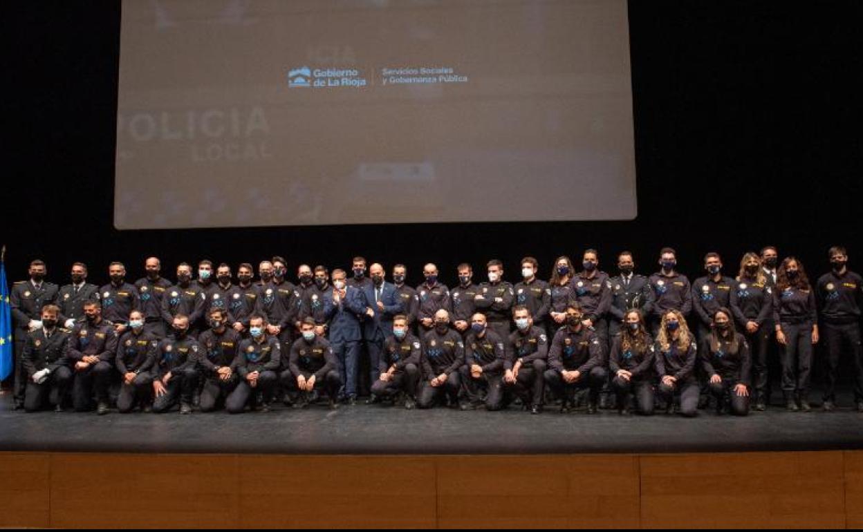 Entregadas las Medallas al Mérito de la Policía Local de La Rioja