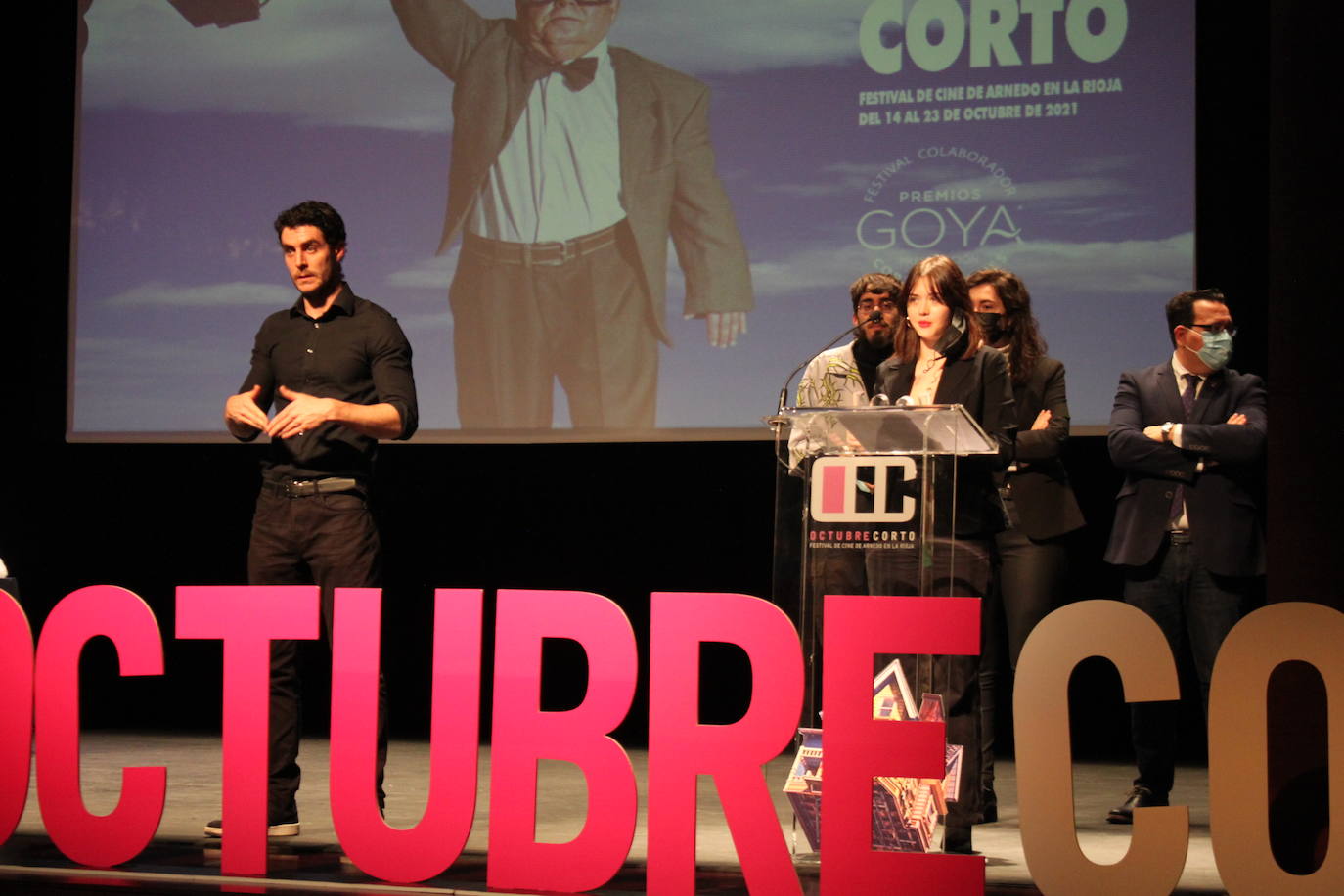 El 23 Festival de Cine entregó el premio Ciudad de Arnedo a Aura Garrido