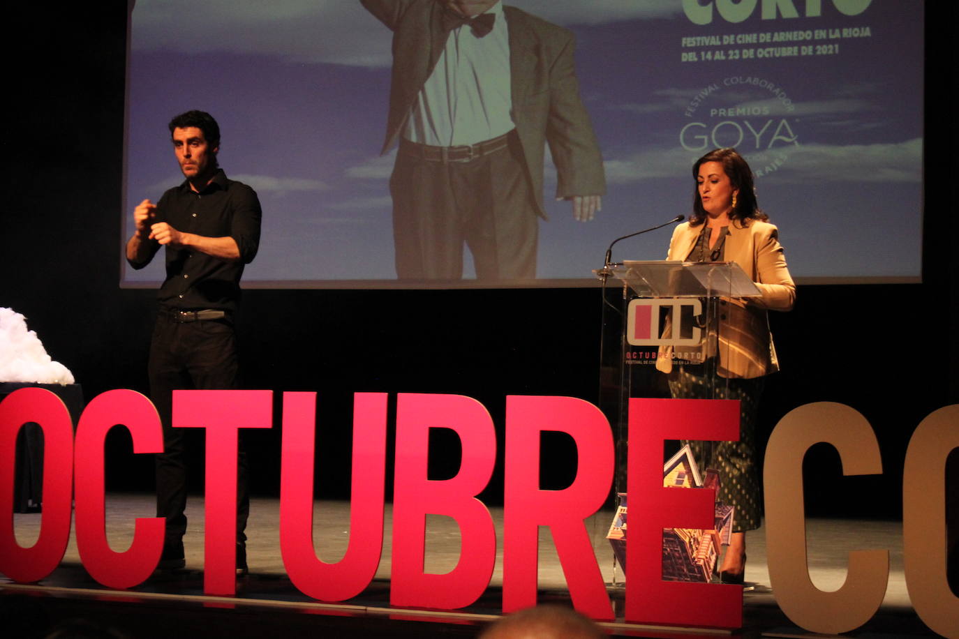 El 23 Festival de Cine entregó el premio Ciudad de Arnedo a Aura Garrido